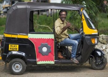 Neu-Delhi: FDP wirbt auf Rikschas um IT-Fachkräfte