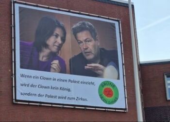 Regt sich Widerstand? Traditionsunternehmen finanziert Protestplakat gegen Habeck und Co.