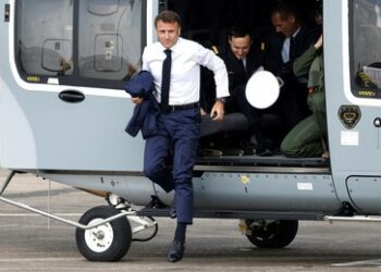 Streit um Luftverteidigung: Macron will Europa in Rüstungsfragen von USA emanzipieren