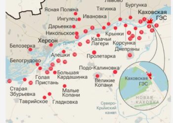 Update zum Kachowka-Staudamm: 5 Menschen starben im Hochwasser, Wasserversorgung lahmgelegt