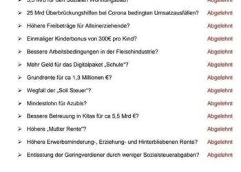 Die ach so gefährliche  AfD - Was ist dagegen schon eine Regierung im Kriegswahn