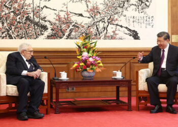 Inmitten der tobenden Systemrivalität: Kissinger trifft in Peking chinesische Spitzenpolitiker