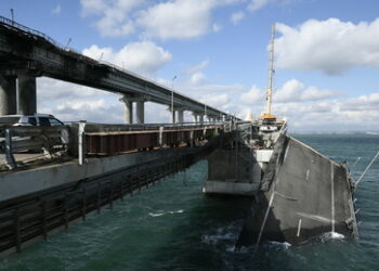Kiew bekennt sich zum Terroranschlag auf Krim-Brücke