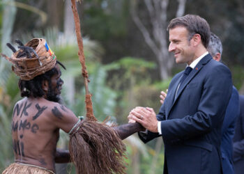 Macron besucht Inselstaaten: "Frankreich ist eine indopazifische Macht!"