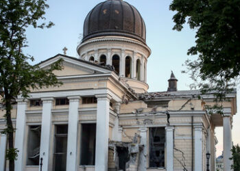 Moskau: Beschädigung der Kathedrale in Odessa durch ukrainische Flugabwehrrakete