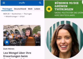 Der tägliche Wahnsinn: MDR-Interviewpartnerin arbeitet bei den Grünen