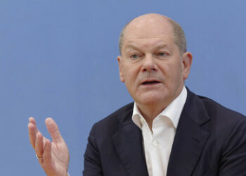 Ein korrupter Bundeskanzler? Aber nicht doch, Scholz war einfach als Abgeordneter beim Geheimtreffen