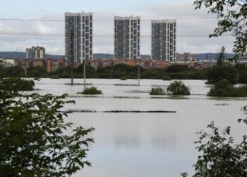 Hochwasser im Fernen Osten Russlands: Über 2.000 Menschen evakuiert