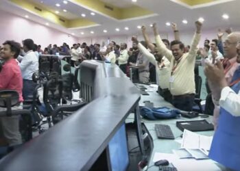 Indische Raumsonde erfolgreich auf dem Mond gelandet