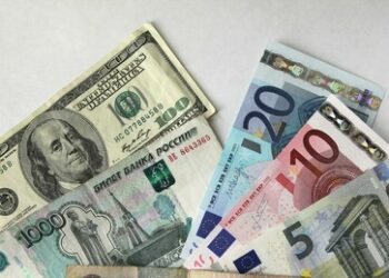 Verwendung des Euros fällt auf Allzeit-Tief