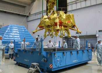 Vor Start der russischen Mondsonde: Bewohner einer Ortschaft werden zum Schutz vorsorglich evakuiert