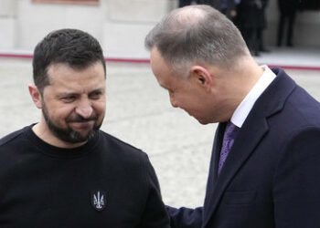 Treffen mit Selenskij abgesagt: Duda vergleicht Ukraine mit einem "Ertrinkenden"