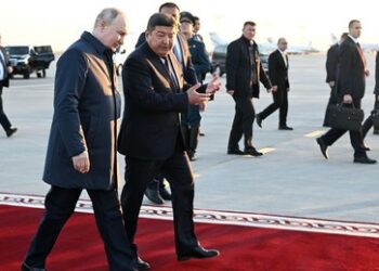 Erste Auslandsreise in diesem Jahr: Putin besucht Kirgisistan