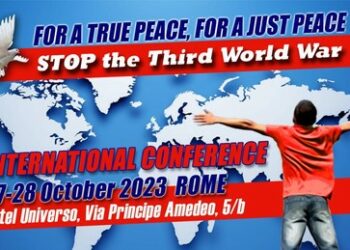 Internationale Friedenskonferenz: Friedenskräfte aus der ganzen Welt kommen nach Rom