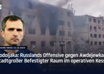 Podoljaka: Russlands Offensive gegen Awdejewka – stadtgroßer Befestigter Raum im operativen Kessel