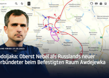 Podoljaka: "Oberst Nebel" als Russlands neuer Verbündeter im Kampf um Awdejewka