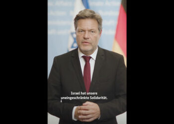 Robert Habeck zu Israel oder: Der Meister des Tunnelblicks