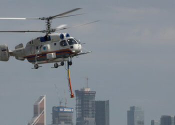 Serbien: Wie russische Löschhubschrauber Leidenschaften entfachen