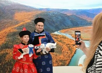 Ausstellung "Russland 2023" in Moskau eröffnet