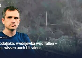 Podoljaka: Awdejewka wird fallen – das wissen auch die Ukrainer