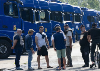 Polnische LKW-Fahrer blockieren Grenzübergänge zur Ukraine