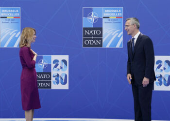 Trotz Skandals um Russland-Geschäfte ihres Mannes: Kallas an NATO-Spitzenposten interessiert