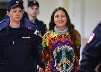 Wegen Protestaktion im Supermarkt: Russisches Gericht verurteilt Aktivistin zu sieben Jahren Haft