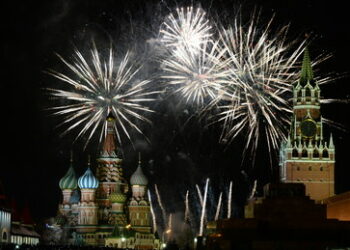 Moskau sagt traditionelles Silvesterfeuerwerk ab