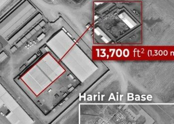 Nach Drohnenangriffen: Satellitenfotos zeigen zerstörte Gebäude auf US-Luftwaffenstützpunkt im Irak