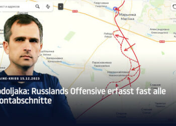 Podoljaka: Russlands Offensive erfasst fast alle Frontabschnitte