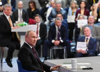 Putins traditionelle Frage- und Pressestunde: Ein Überblick