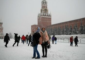 Weit weg und doch zum Greifen nah: Berauschende Tage im verschneiten Moskau