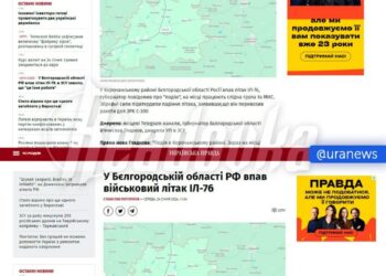 Abschuss des Fliegers mit ukrainischen Kriegsgefangenen: Ukrainische Medien triumphierten zunächst