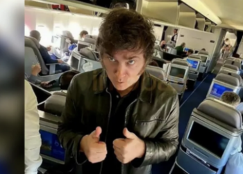 Argentiniens Präsident Javier Milei fliegt mit Lufthansa zum WEF