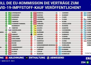 Brüssel: EU-Parlament stimmt gegen Veröffentlichung der Pfizer-Verträge