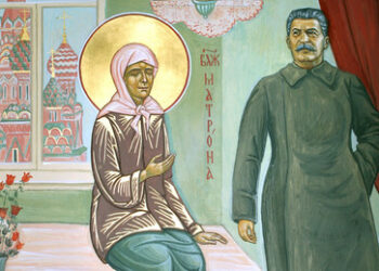 Ikone der Matrona von Moskau: Georgische Orthodoxe Kirche fordert Entfernung von Stalins Darstellung