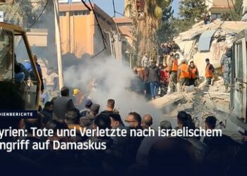 Israel führt Raketenschlag gegen Wohnhaus in Syrien aus