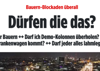 Liveticker Bauern-Proteste in Deutschland