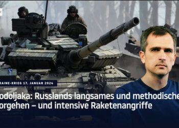 Podoljaka: Russlands langsames und methodisches Vorgehen – und intensive Raketenangriffe