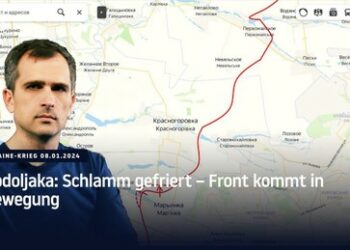 Podoljaka: Schlamm gefriert – Front kommt in Bewegung