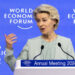 Von der Leyen in Davos: Sie spricht über Desinformation und liefert sie gleich mit
