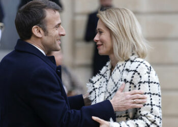 Estland: Ministerpräsidentin Kallas unterstützt Macron: "Alle Optionen in Betracht ziehen"