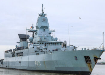 Fregatte "Hessen" startet zu EU-Militäreinsatz gegen Huthi im Roten Meer