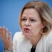 Nancy Faeser droht: "Bei Rechtsextremisten jeden Stein umdrehen"