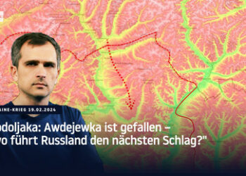 Podoljaka: Awdejewka ist gefallen – wo führt Russland den nächsten Schlag?