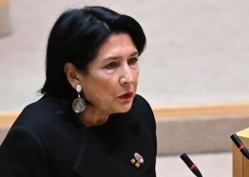 Präsidentin: Russland führt einen hybriden Krieg gegen Georgien