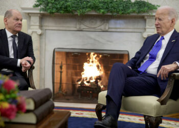 Scholz wirbt in Washington für weitere Ukraine-Hilfen