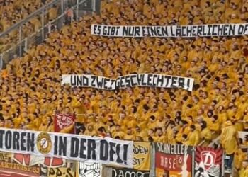 "Nur ein DFB und zwei Geschlechter": Der DFB als Bußgeldbehörde für LGBTQ-Kritik