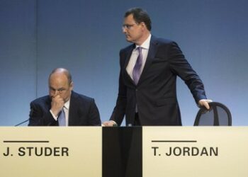 Der Präsident der Schweizerischen Nationalbank Thomas Jordan tritt zurück