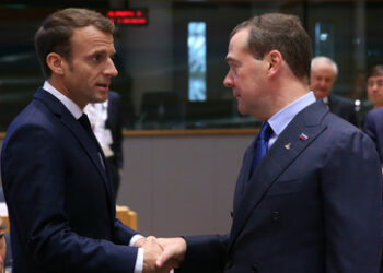 Dmitri Medwedew lädt französische Truppen in die Ukraine ein